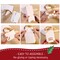 Wrapables House Shaped Gift Boxes with Ribbons for Weddings, Housewarming, Cookies, Candies, Treats, Party Favors (Set of 24)